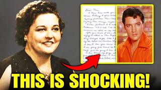 After Gladys Presley Died, Her Letters Were Opened. What She Said About Elvis Will Break Your Heart