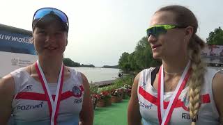 Jessica Sobocińska i Barbara Jęchorek zdobyły trzy medale dla Posnanii RBW na mistrzostwach Polski