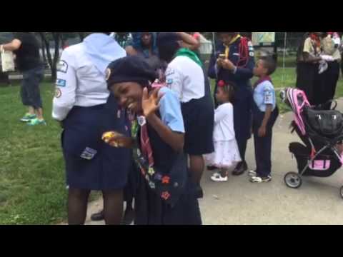 Carissa at Health fair