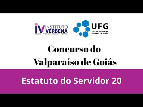 Estatuto do Servidor Público de Valparaíso de Goiás - Artigos 128 a 142