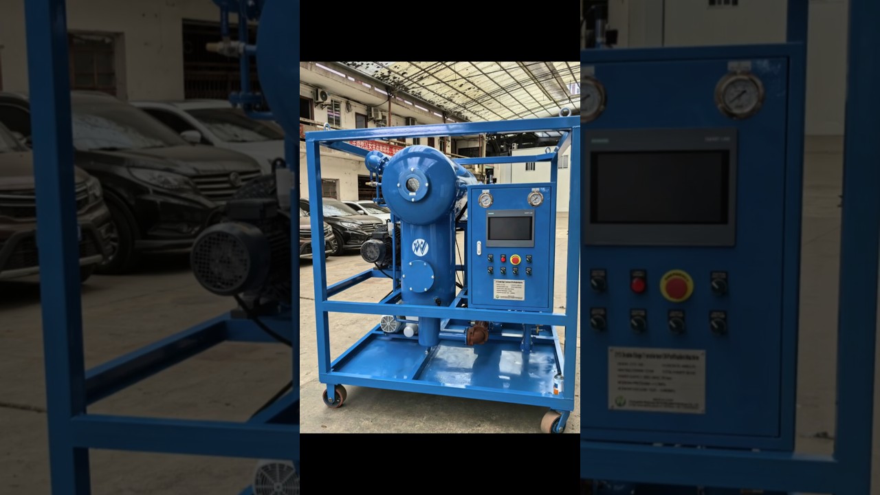 ZYD-100 Purifying Ester Oil For a Transformer Factory in SA