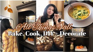 *NEW* COZY FALL SUPER EASY RECIPES & DECORATING | HOMEMAKING 2022| ADRIANA LOVIE