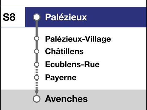 annonces CFF » S8 Palézieux — Payerne — Avenches (2023) | SLBahnen