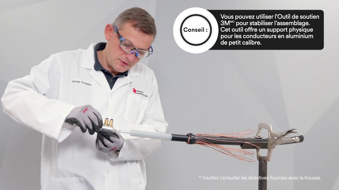 Cosse à boulons de cisaillement mécanique à deux trous 3Mᴹᶜ de série QL2 – directives d’installation