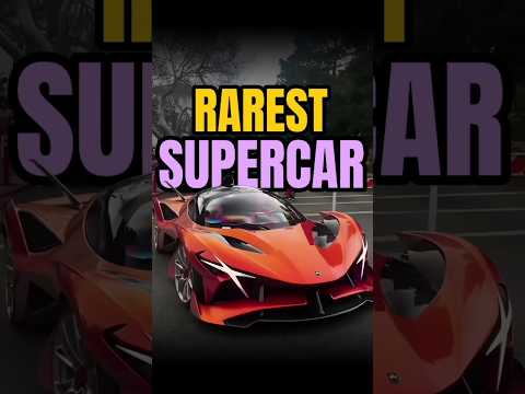 You’ll Never Believe How Rare These Supercars Are🤯 #shorts