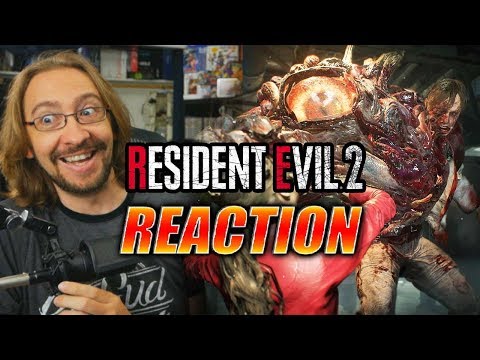 MAX REACTS: Claire & Birkin Gameplay Trailer - RESIDENT EVIL 2