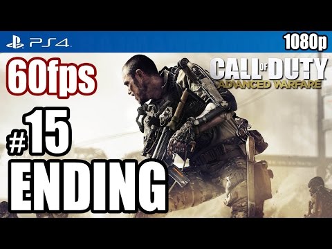 Call of Duty Advanced Warfare (PS4) ENDING Walkthrough PART 15 60fps [1080p] TRUE-HD QUALITY