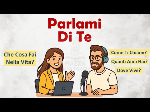Impara a Parlare di te Stesso in Italiano | Presentazioni Facili per Principianti | Italian Podcast