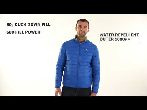 Mens reversible down jacket