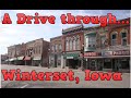 A drive around the Winterset, Iowa Public Square