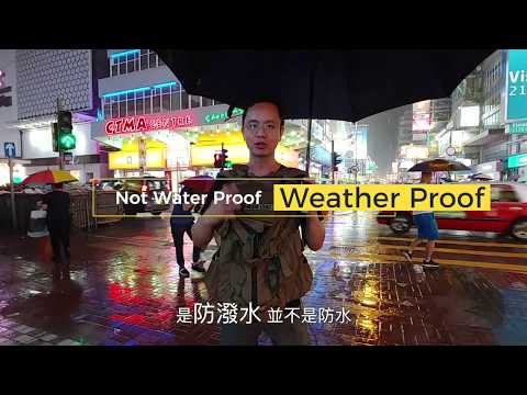 Mystery Ranch backpack uses YKK Urethane coated zipper, Weather Proof