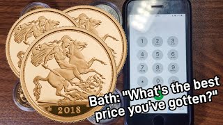 I Tried to Sell a GOLD SOVEREIGN to Coin Shops.... Suprising Results!!!