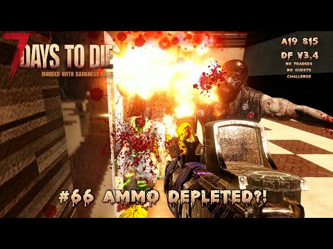 Utterly Insane Hectic Hostel Experience! | 7 Days to Die | Darkness Falls Mod | Alpha 19 s15 ep66