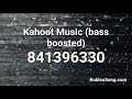 Kahoot Music (bass boosted) Roblox ID - Roblox Music Code