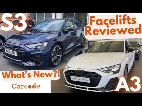 Audi A3/S3 Facelift Review 2024, Changes Explained! (UK)(4K) | Carcode