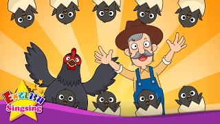 Hickety Pickety My Black Hen - English Children's song - Mother goose - Kids song with lyrics