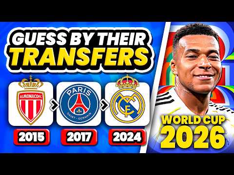 GUESS THE PLAYER BY THEIR TRANSFERS | FOOTBALL QUIZ TRIVIA 2025