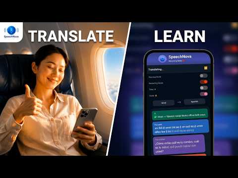 SpeechNova: Translator & Tutor video thumbnail