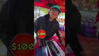 Millonaria regatea a vendedores del tianguis