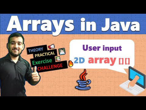 Two Dimension Array Using Scanner