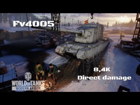 Fv4005 in Risco del Dragón:8,4K direct damage :Wot console - World of Tanks console