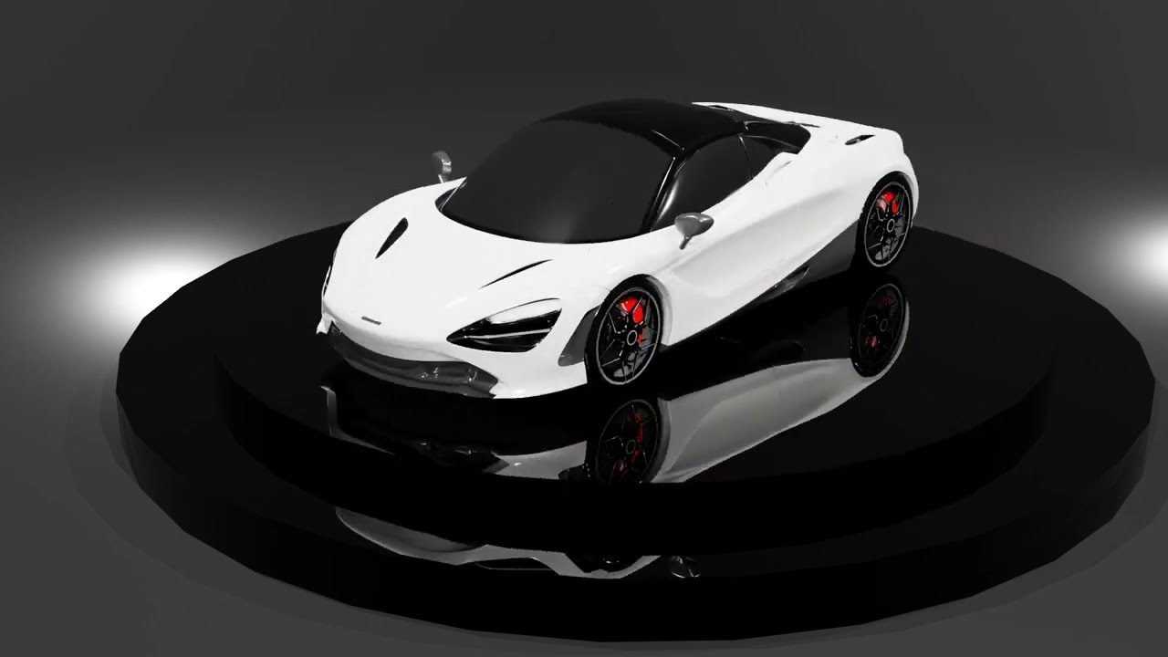 McLaren 720s 3D Model