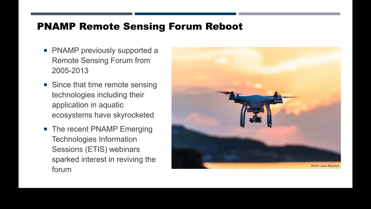 PNAMP Remote Sensing Forum Reboot (March 16, 2021)