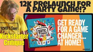Game Changer: Home Edition (A) Kickstarter Critique Review