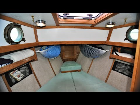 Sailbopat Rigging - Refitting the V Berth - Video #19 - Westsail 28 - "Starwhite"