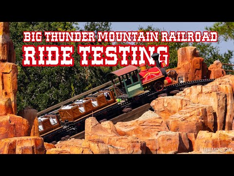 RIDE TESTING Big Thunder Mountain Railroad at Magic Kingdom | 4K 2025