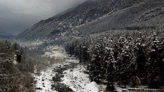 Beas River after Snowfall, Manali
