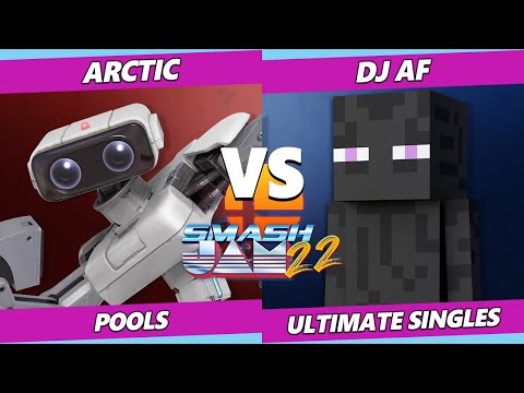 Smash Jam 22 - Arctic (ROB) Vs. DJ AF (Steve) SSBU Ultimate Tournament