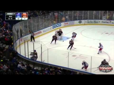 Columbus Blue Jackets at New York Islanders   03\23\2014