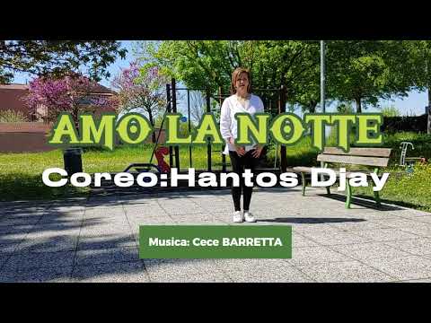 AMO LA NOTTE (Tarantapizzica) #HantosDjay#linedance2023