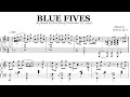 Jess Stacy - Blue Fives (1944) | Transcription