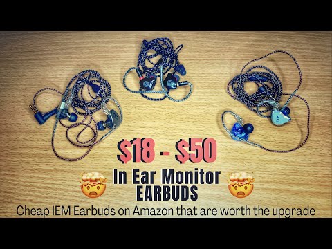Cheap In Ear Monitor Earbuds to Upgrade To - Great IEM's for $18-$50🤯