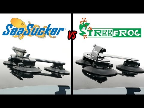 SEASUCKER TALON vs TREEFROG PRO | SUCTION BIKE CARRIER