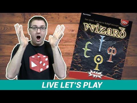 Wizard (Amigo) - Live Let's Play (mit Hausregeln)