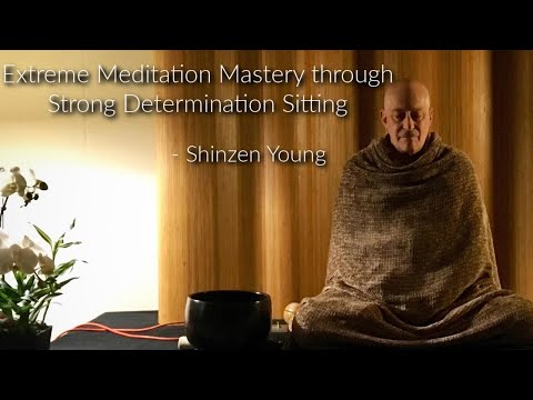 Extreme Meditation Mastery through Strong Determination Sitting - Shinzen Young