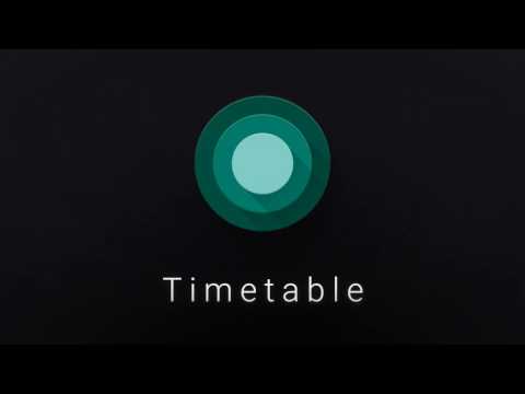 Timetable Video