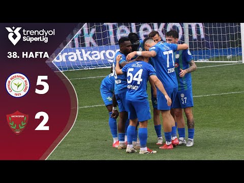 Çaykur Rizespor Kulübü Rize 5-2 Hatayspor Kulü...