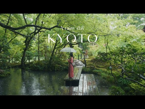 KYOTO in the Rain 🌧️ Visiting Temples, Gardens, and Cozy Cafes | Japan Travel Vlog