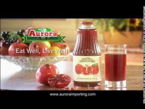 Aurora "Pomegranate Juice" broadcast commercial