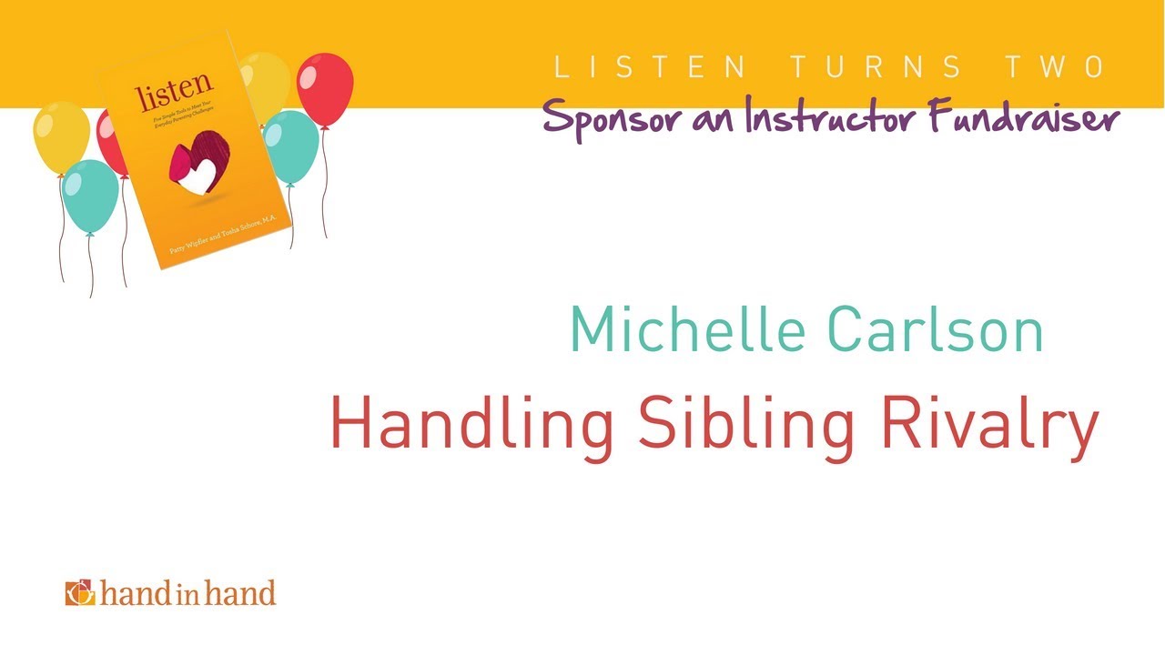 Handling Sibling Rivalry