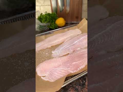 Baked lemon butter fish, using Swai fillets, a super affordable white fish