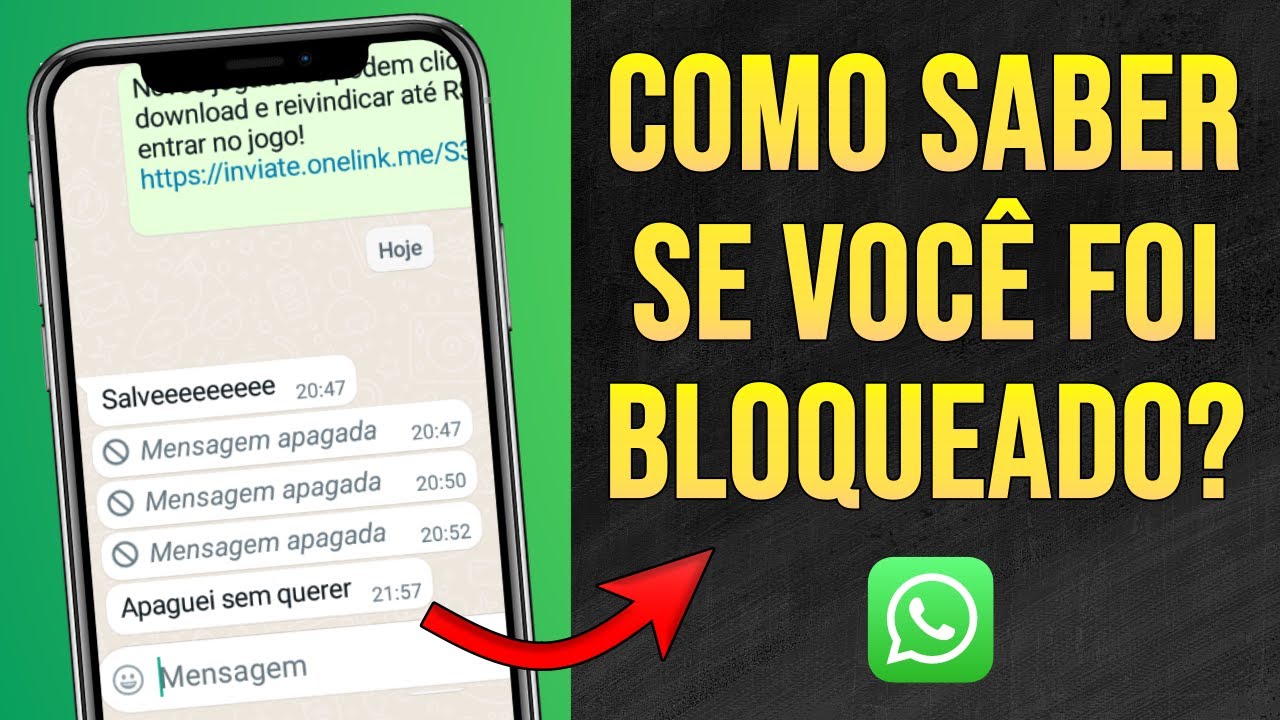 COMO SABER SE ALGUÉM ME BLOQUEOU NO WHATSAPP (SOLUÇÂO)