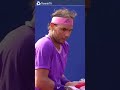 Rafa Nadal Gives Himself A Mid Match Pep Talk!