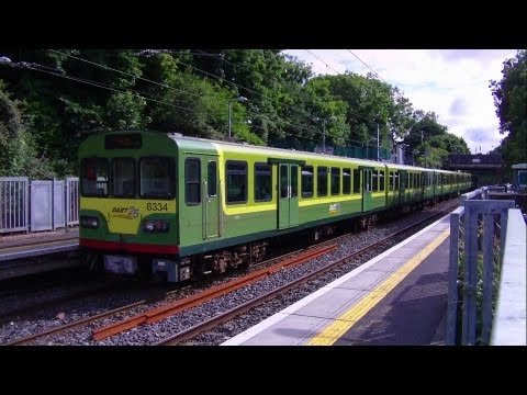 Dart Train number 8334 - Raheny Station, Northbound