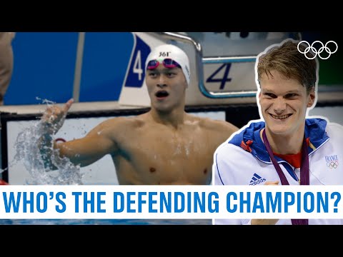 Men's 200m Freestyle 🏊‍♂️ Last 5 Champions!