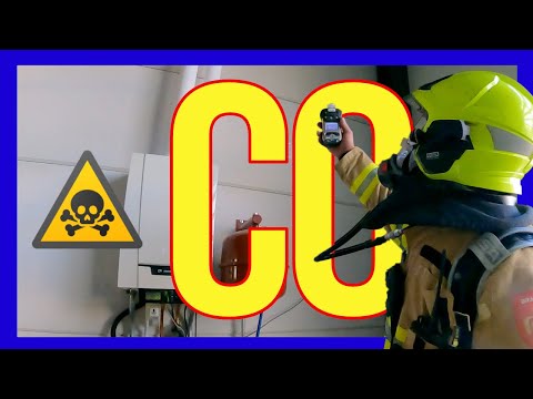 Koolmonoxide alarm- VOLUNTEERS DUTCH FIREFIGHTERS -